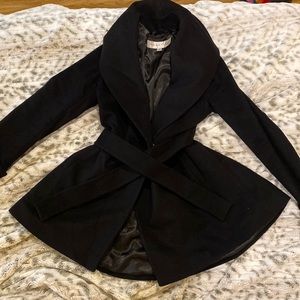Trina Turk blackwool/cashmere coat